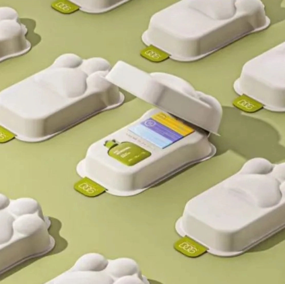 Dog Paw shaped Pet Health Supplement Box