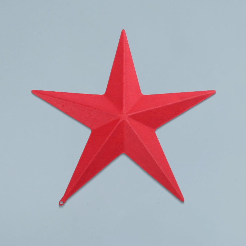 Dyed Five-Pointed Star Craft Paper Tray