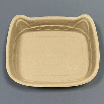 Biodegradable Molded Pulp Cat Litter Tray
