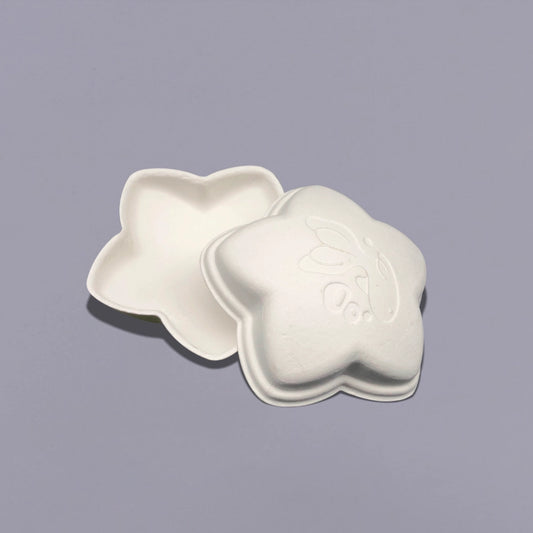 Cherry Blossom Shaped Molded Pulp Gift Box