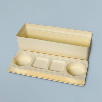 Yellow Sustainable Packaging Solution for Cookies