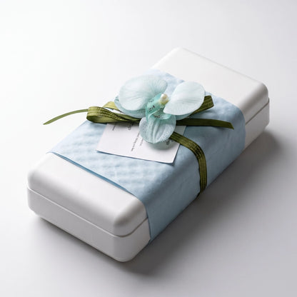 Blue Orchid Biodegradable Perfume Box