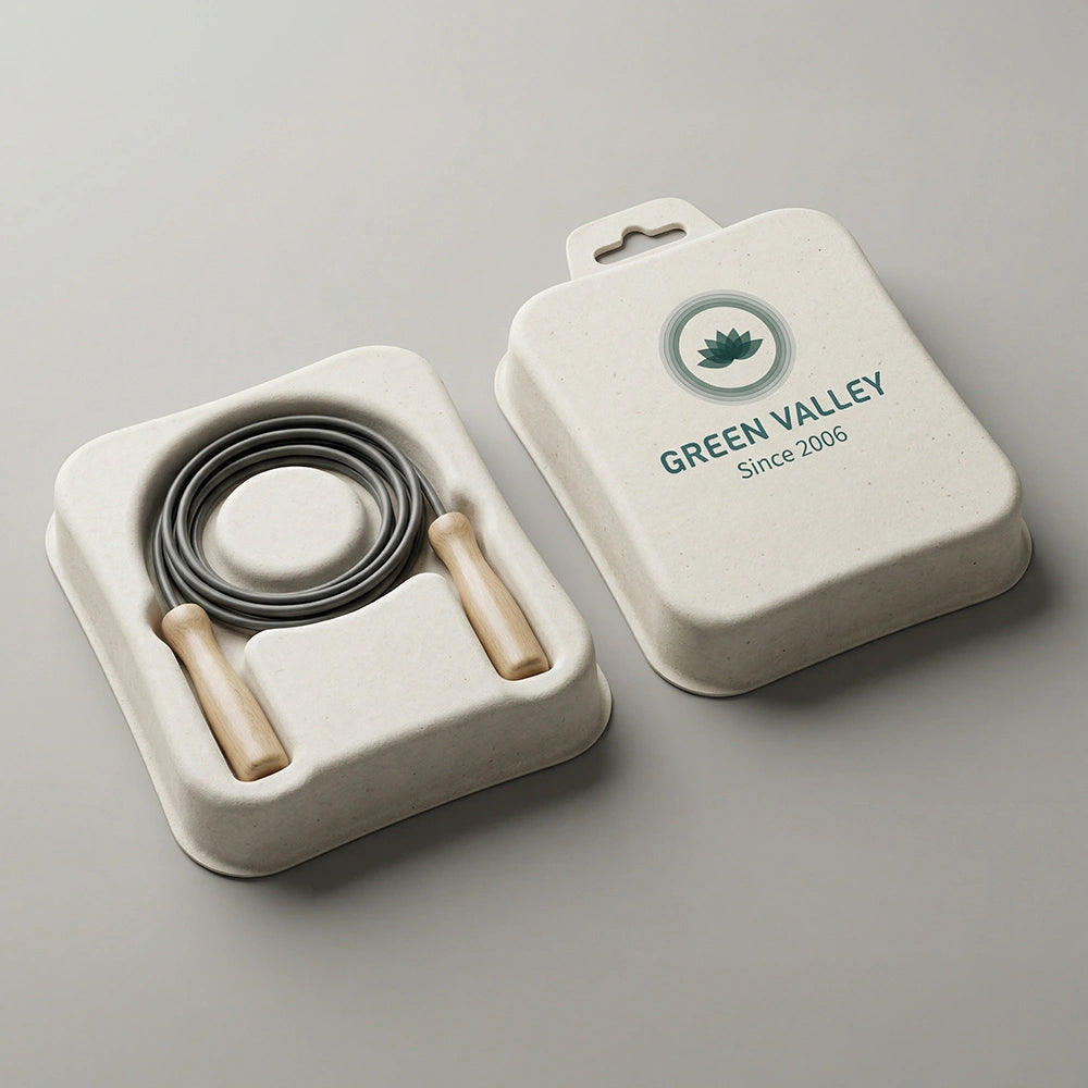 Molded Pulp Biodegradable Jump Rope Packaging Box
