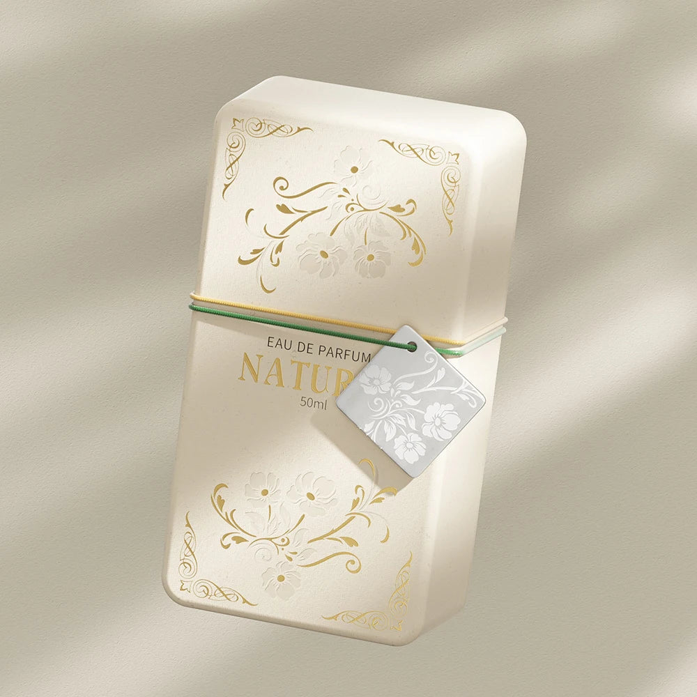 Embossed Rose Luxury Perfume Packaging