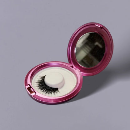 Embalaje de pestañas postizas tipo concha de caña de azúcar