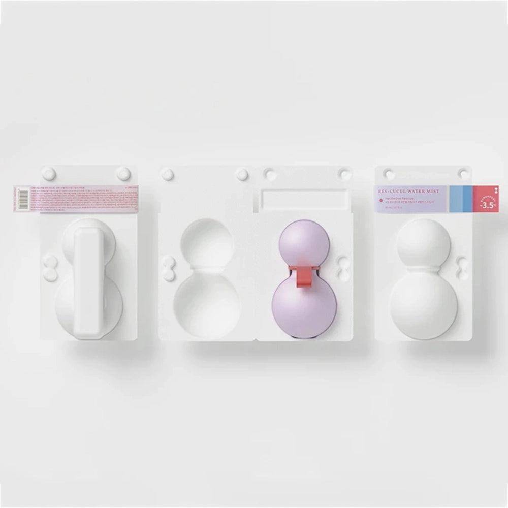 White Pulp Tray Biodegradable Cosmetics Packaging - Otarapack