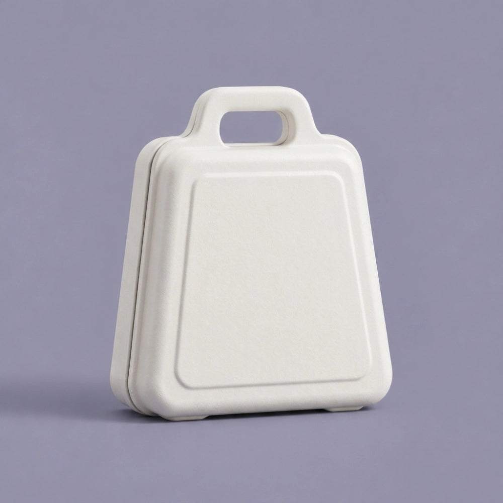 Flip Top Sugarcane Molded Garment Shoe Box
