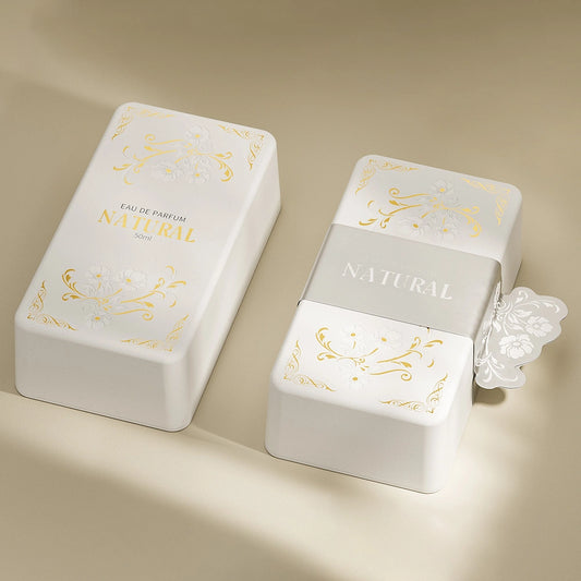Golden Foil Stamping Luxury Perfume Box with Sleeve