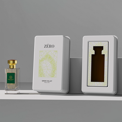 Green Geometric Stock Mold Perfume Box Manufacturers