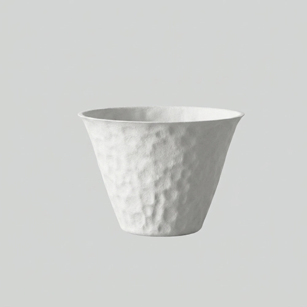 Hammered Pattern Biodegradable Eco Friendly Ice Cream Cup
