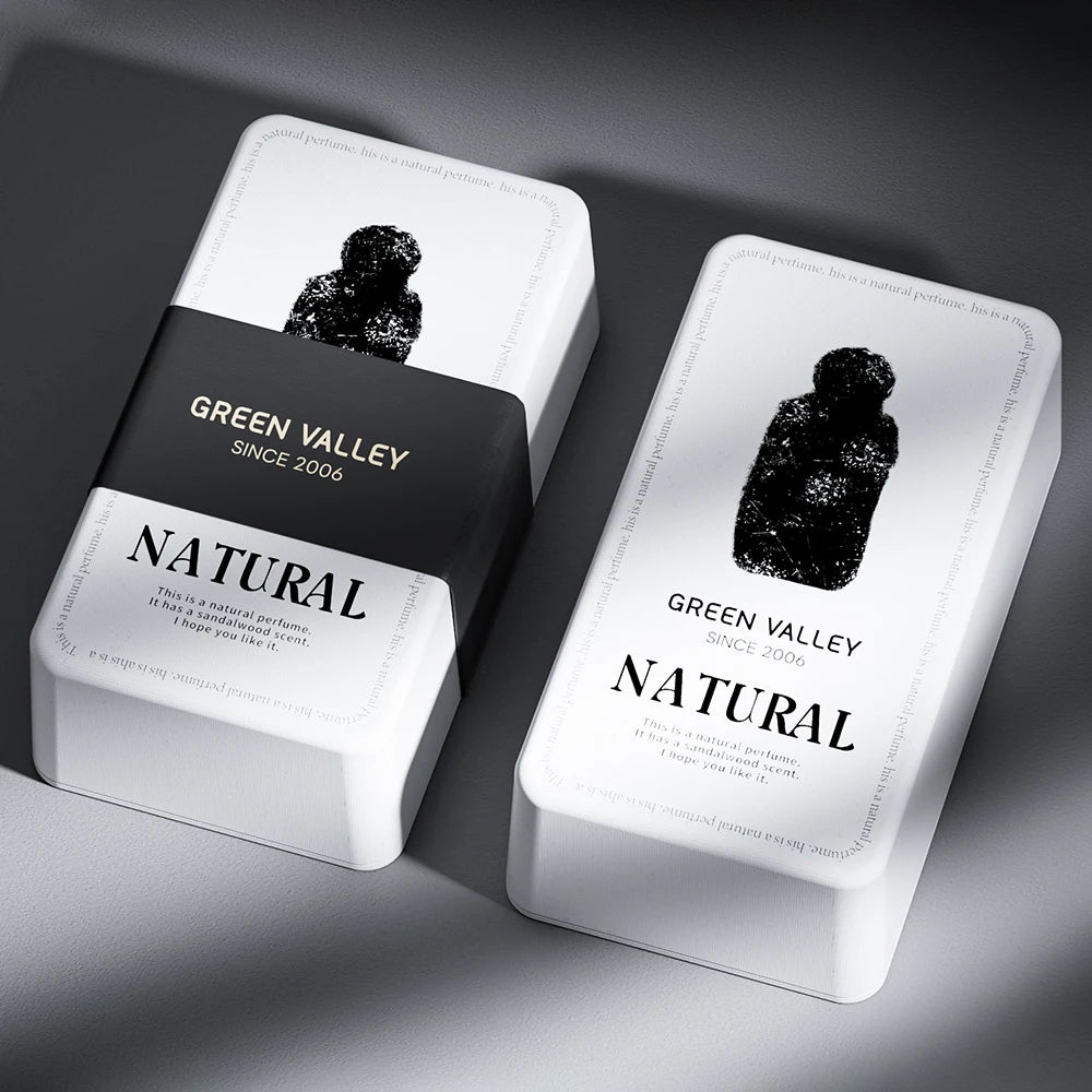 Hand-Drawn Graffiti Style Design Perfume Box