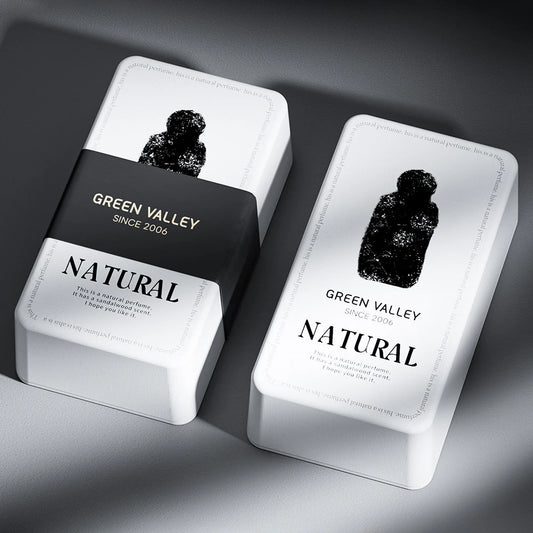 Hand-Drawn Graffiti Style Design Perfume Box