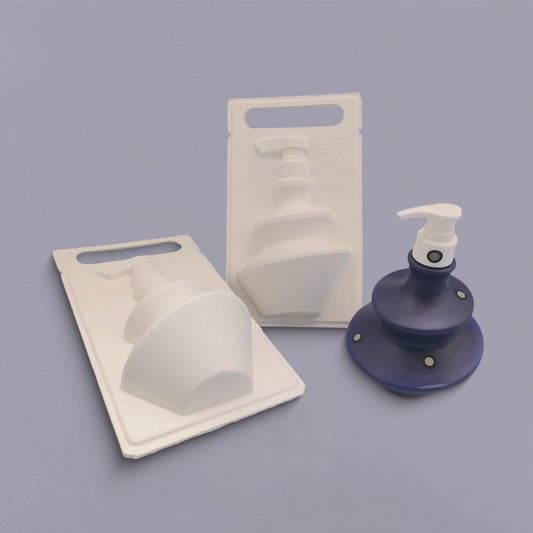 Hand Sanitizer Pulp Molded Handle Box