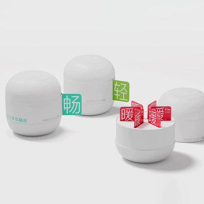 Round Pulp Box for Herbal Essential Oil