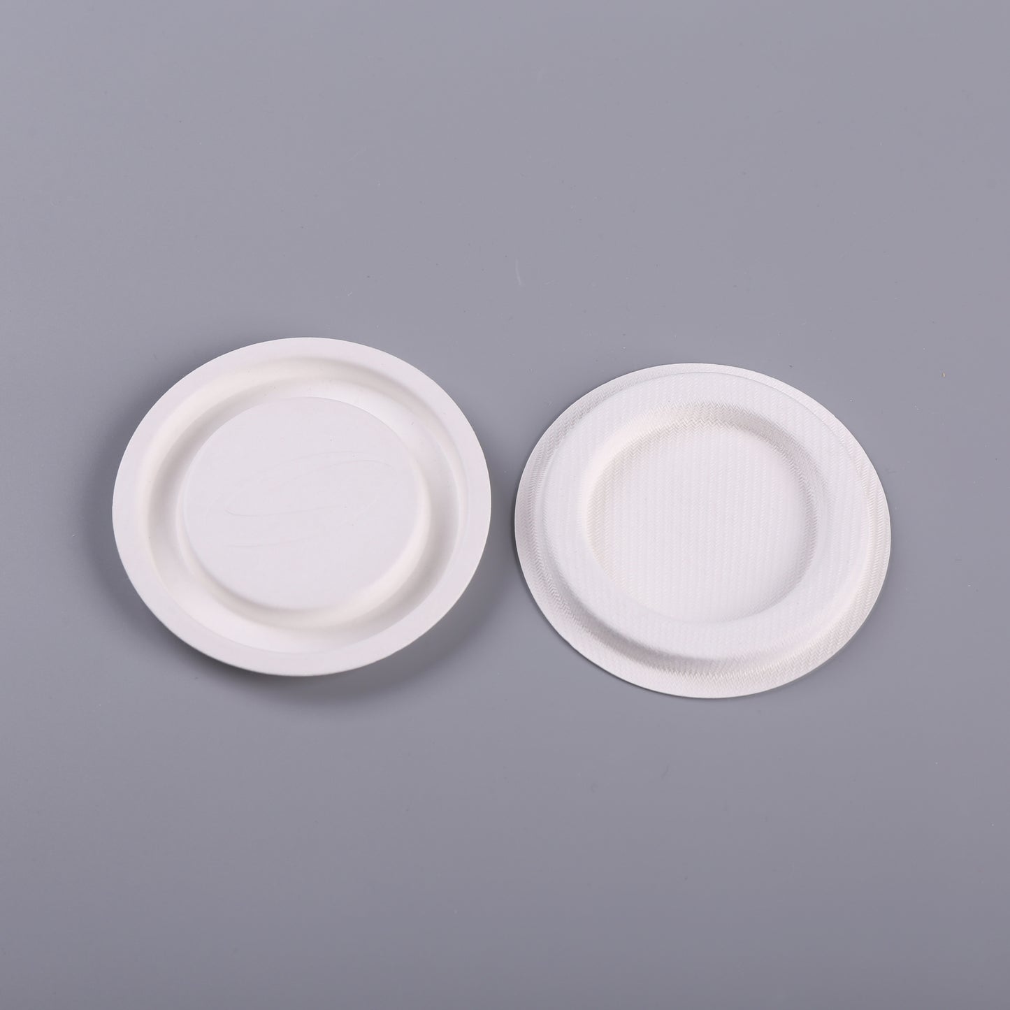 Molded Pulp Biodegradable Round Box Lid