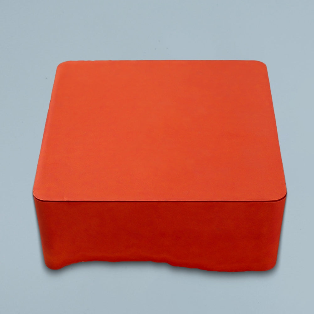 Orange Lunar Textured Electronic Box