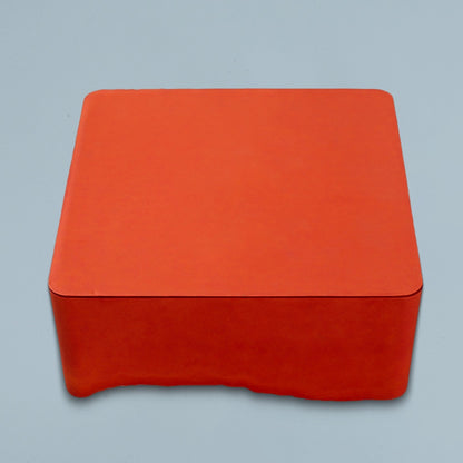 Orange Lunar Textured Electronic Box