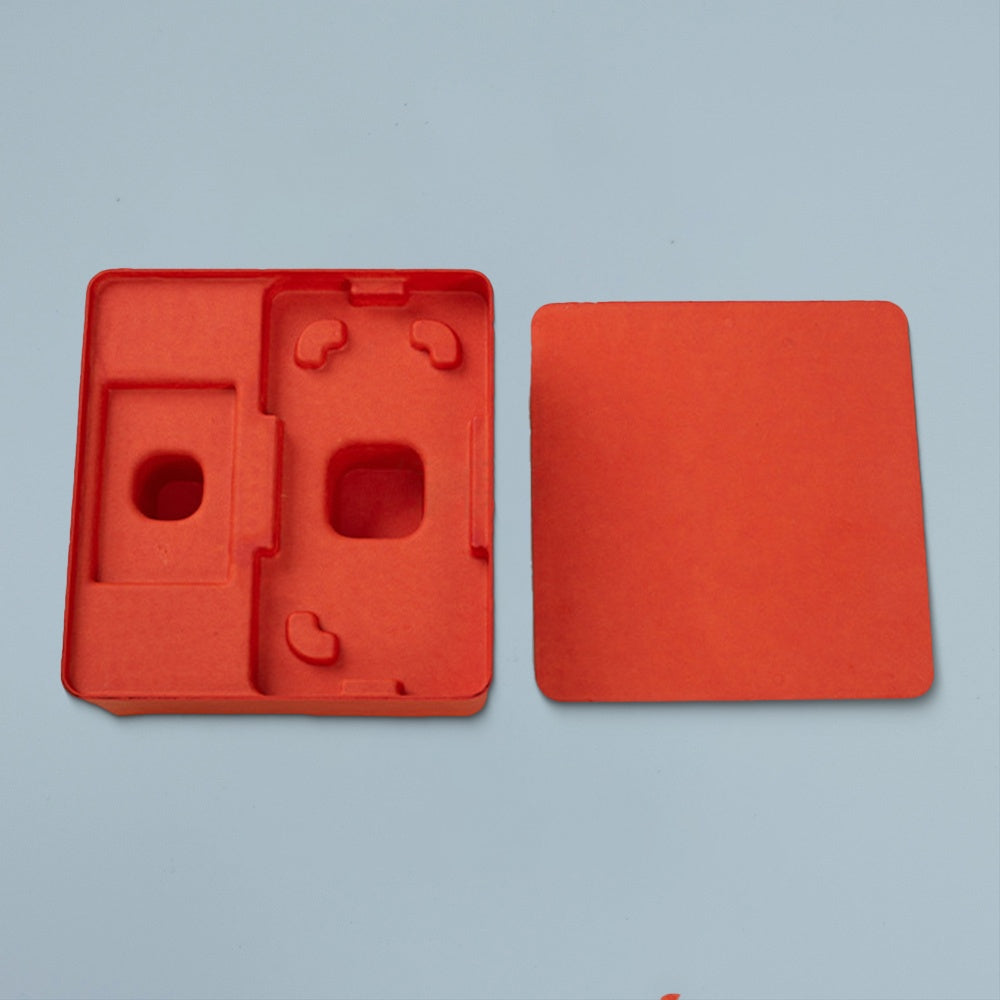 Orange Lunar Textured Electronic Box