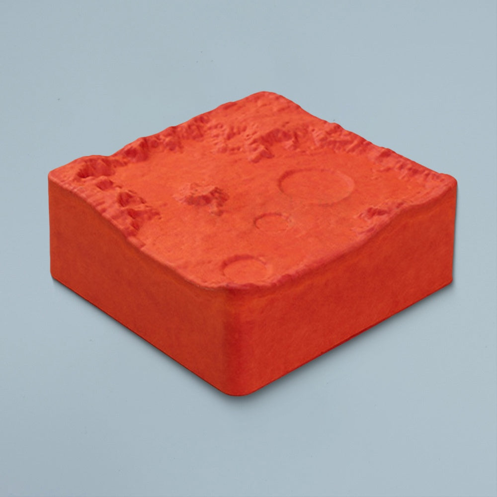 Orange Lunar Textured Electronic Box