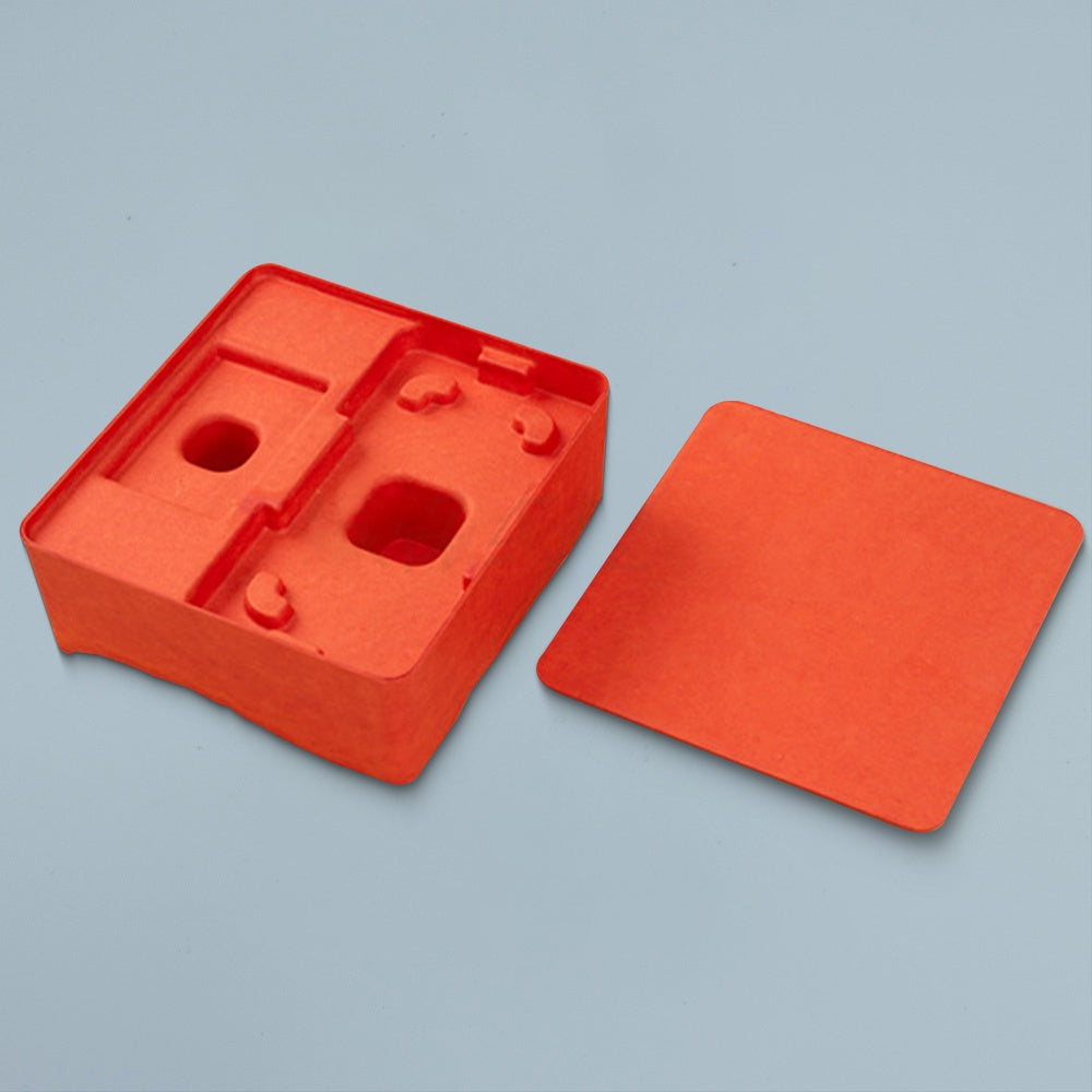 Orange Lunar Textured Electronic Box