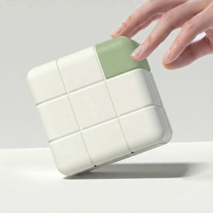 Cube-Shaped Beauty Supplement Eco Packaging
