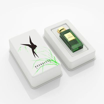 White Swallow Print Biodegradable Perfume Box - Otarapack
