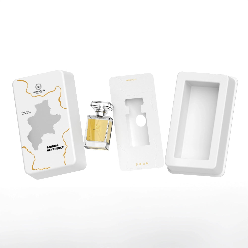 Luxury Gold Line Sustainable Perfume Box Suppliers