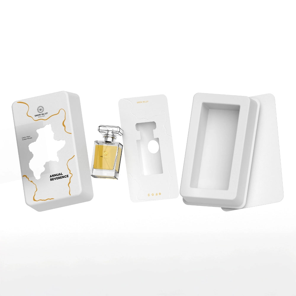 Luxury Gold Line Sustainable Perfume Box Suppliers