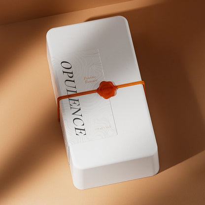 Amber Wax Seal Minimalism Style Perfume Box