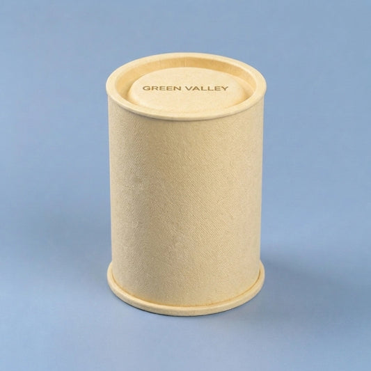 Molded Pulp Biodegradable Round Box Lid