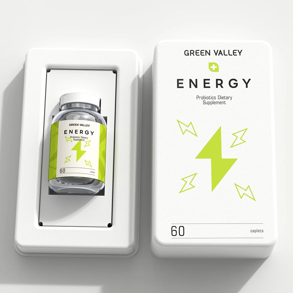 Lightning Print Energy Supplement Box Biodegradable Wholesale - Otarapack