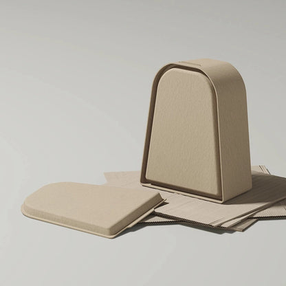 Wood Color Pulp Biodegradable Cleaning Products Packaging - Otarapack