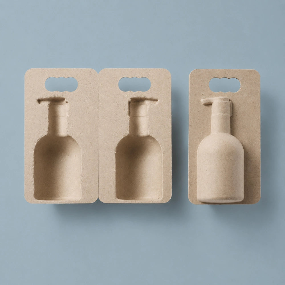 Natural Wood Handle Card Skincare Packaging Wholesale