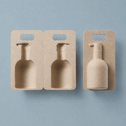 Natural Wood Handle Card Skincare Packaging Wholesale