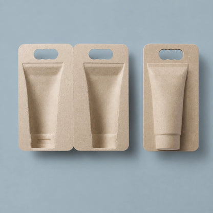 Natural Wood Handle Card Skincare Packaging Wholesale