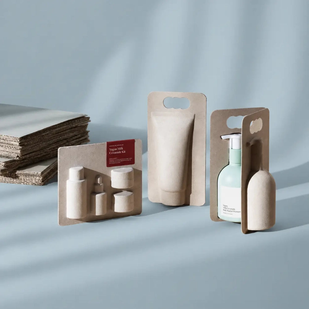Natural Wood Handle Card Skincare Packaging Wholesale