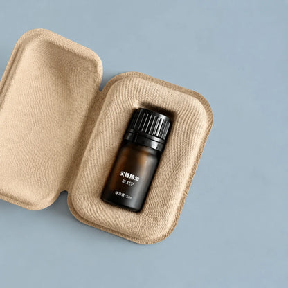 Oat Color Sleep Essential Oil Molded Pulp Packaging
