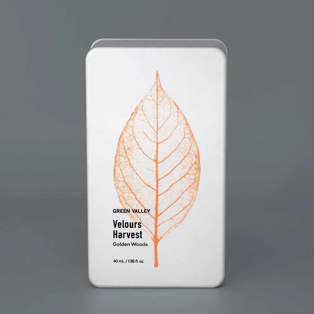Orange Leaf Vein Sustainable Perfume Packaging - Otarapack