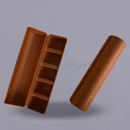 Oud Leather Effect Mould Pulp Paper Packaging