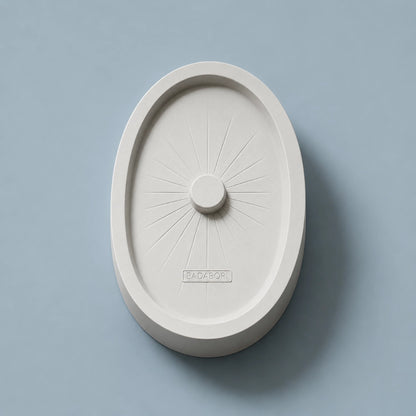 Oval Luxury Sun Line Minimalist Design Perfume Box