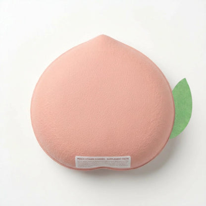 Peach-Shaped Biodegradable Vitamin Gummy Packaging