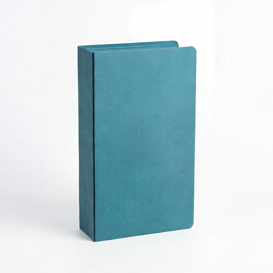 Peacock Blue Pulp Biodegradable Perfume Packaging