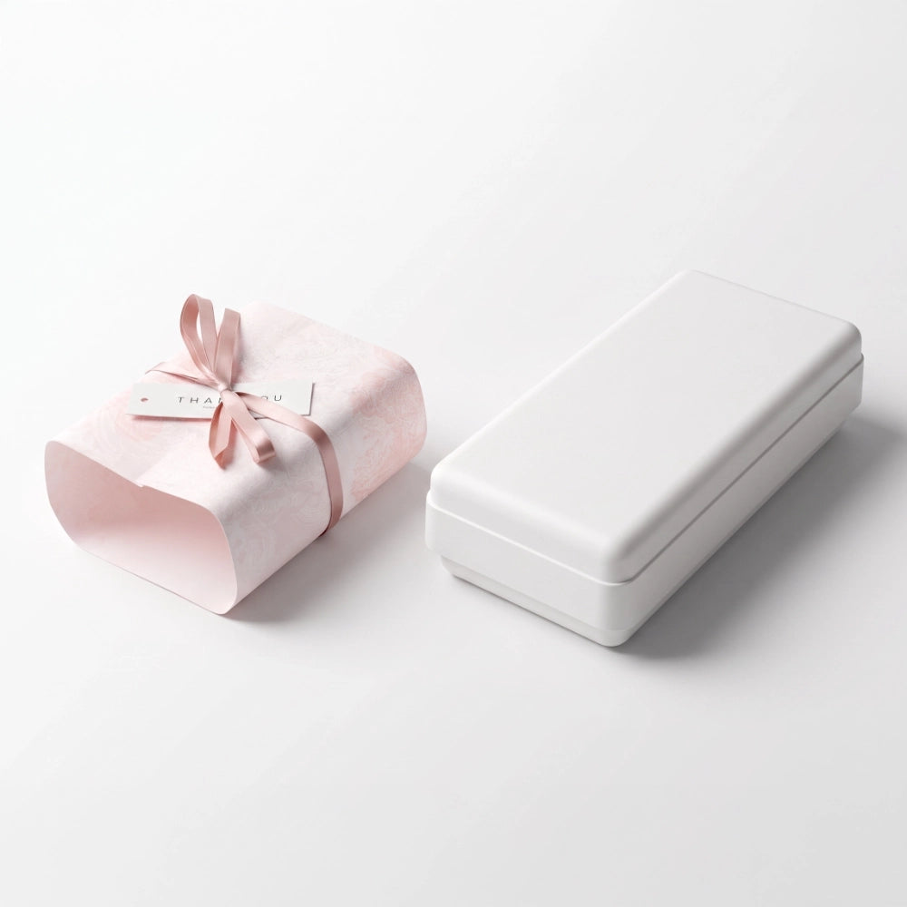 Pink Lace Bow Biodegradable Perfume Box