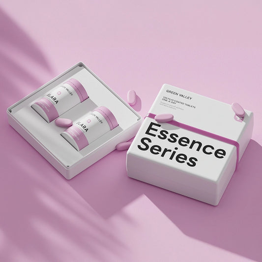 Pink Minimalist Sustainable Supplement Packaging Wholesale