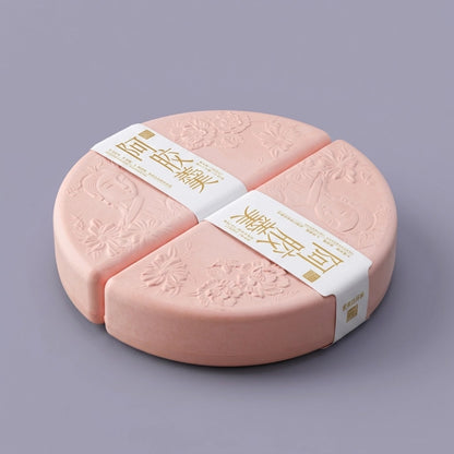 Pink Semicircle Health Supplement Eco Gift Box