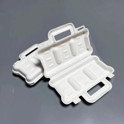 Biodegradable Suitcase Shape Gift Box with Handle