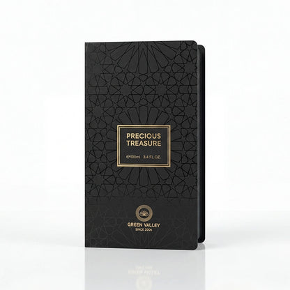 Black Arabic Emboss Stock Mold Perfume Box Wholesale - Otarapack