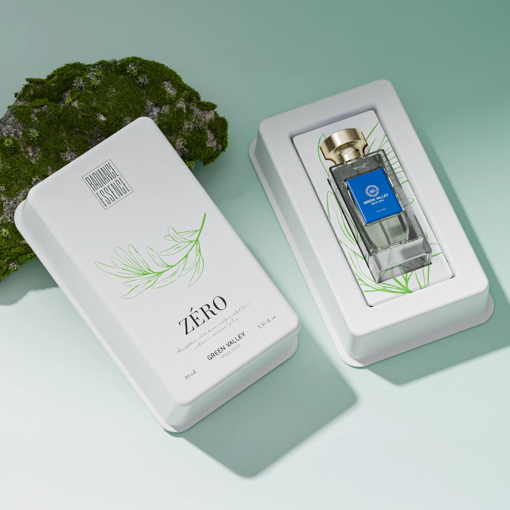 Custom Hand-Drawn Botanical Stock Mold Perfume Box