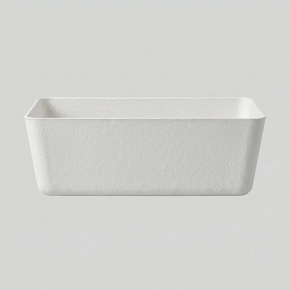 Molded Pulp Disposable Double Scoop Ice Cream Tub