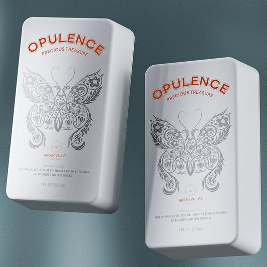 Red Offset Printing Logo Perfume Packaging